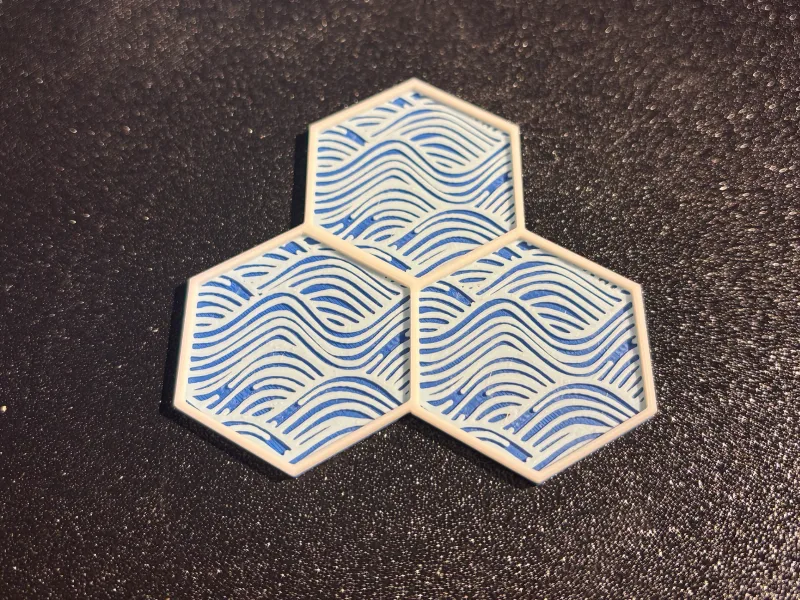 Gloomhaven - Water - 3 Hex