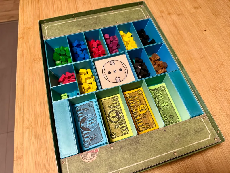Power Grid/Funkenschlag Board Game Insert