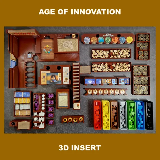 AGE OF INNOVATION (INSERT, ORGANIZER, INLAY)