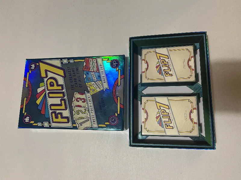 Flip 7 Insert for sleeved cards