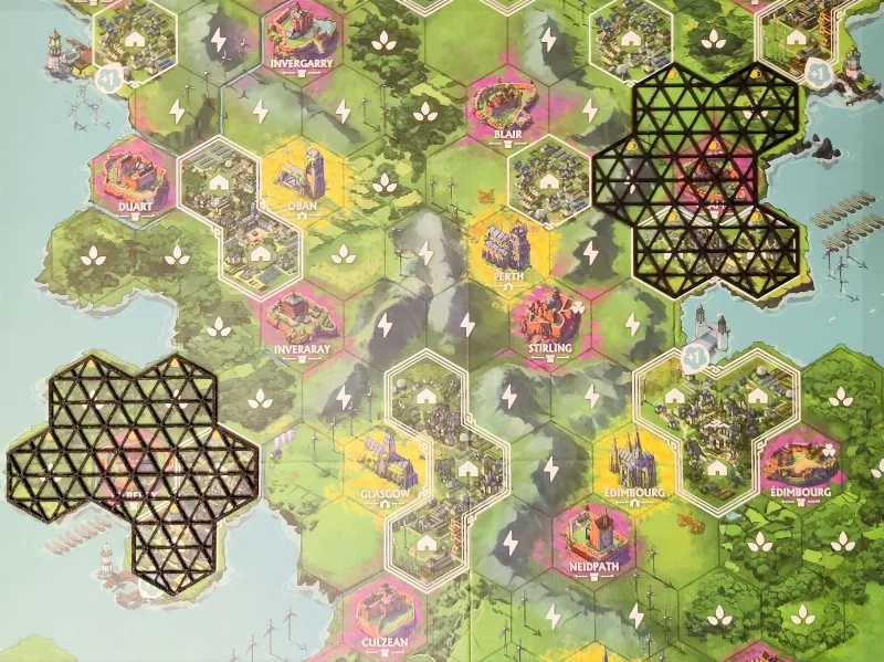 Rebirth Board Game - 2 Player board Mask