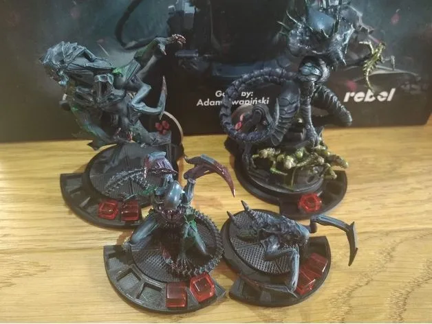 Nemesis Board Game monster bases