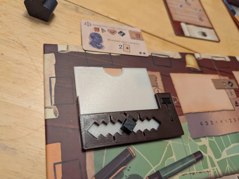 Rival Cities Lawsuit Card and Marker Holder
