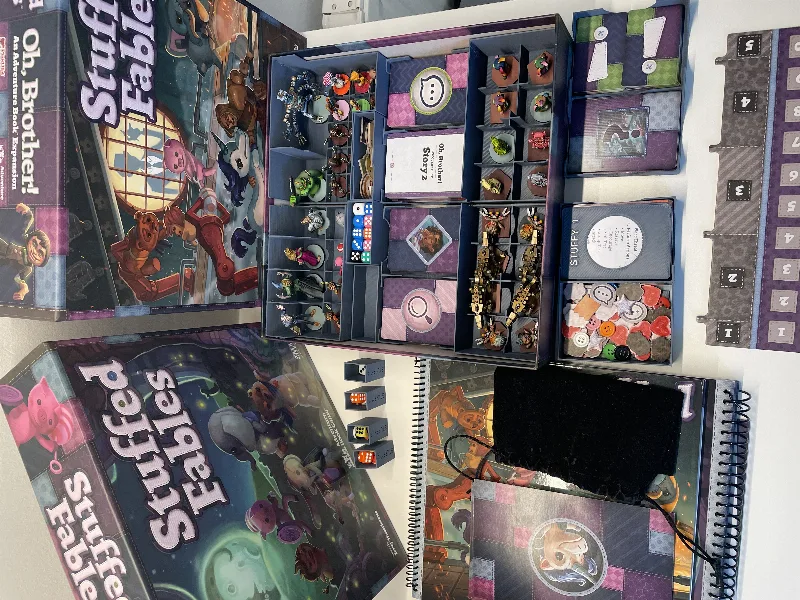 Stuffed Fables and Oh, Brother Box insert