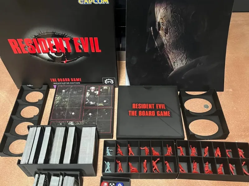 Resident Evil The Board Game Storage System