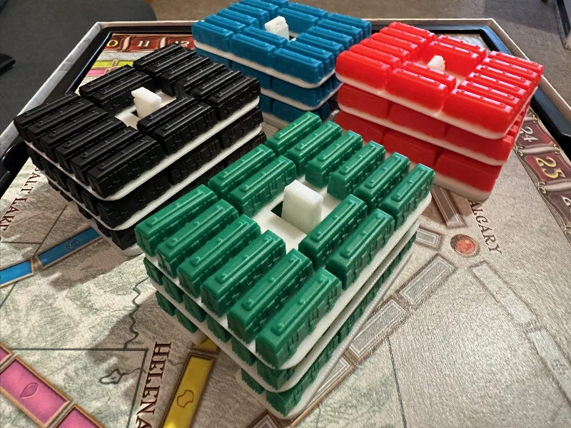 Ticket to Ride America Train Organizer