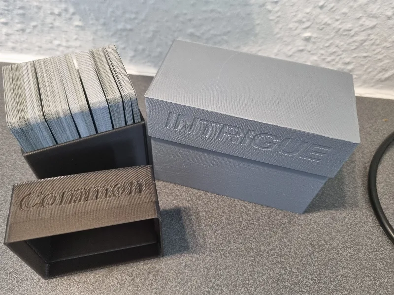 Custimizeable Dominion card boxes