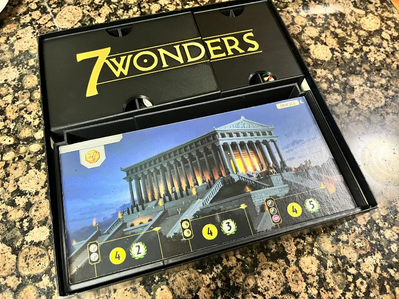 7 WONDERS Expansions Organizer