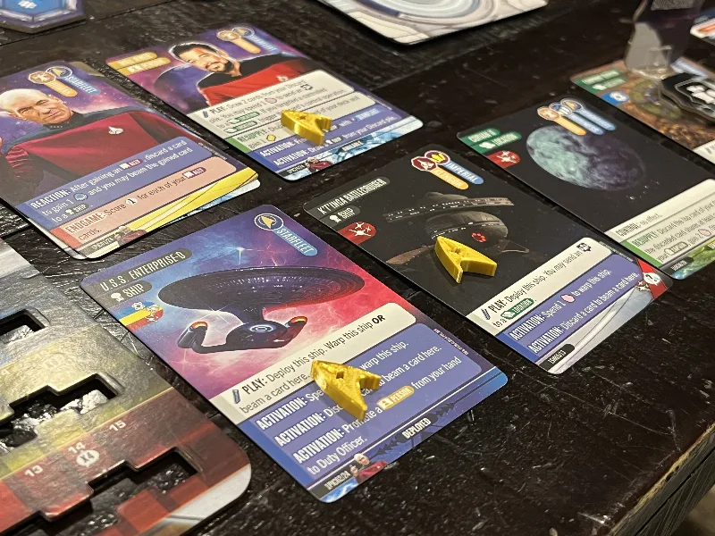 Star Trek Captain's Chair Board Game Exhaust Tokens