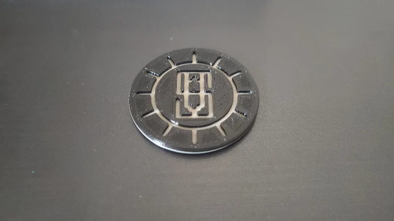 Whys Logo Poker Chip