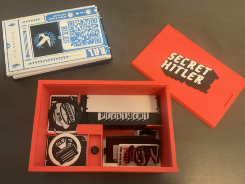 Ultimate Secret Hitler - 4 Color - 100% Printed
