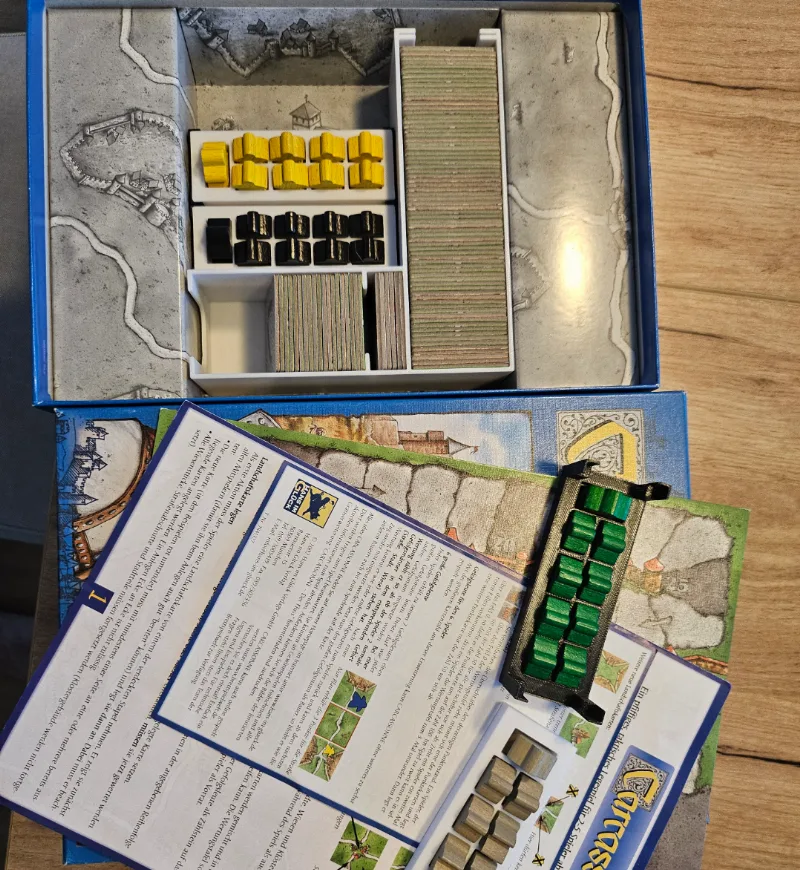 Organizer for Carcassonne with expansion