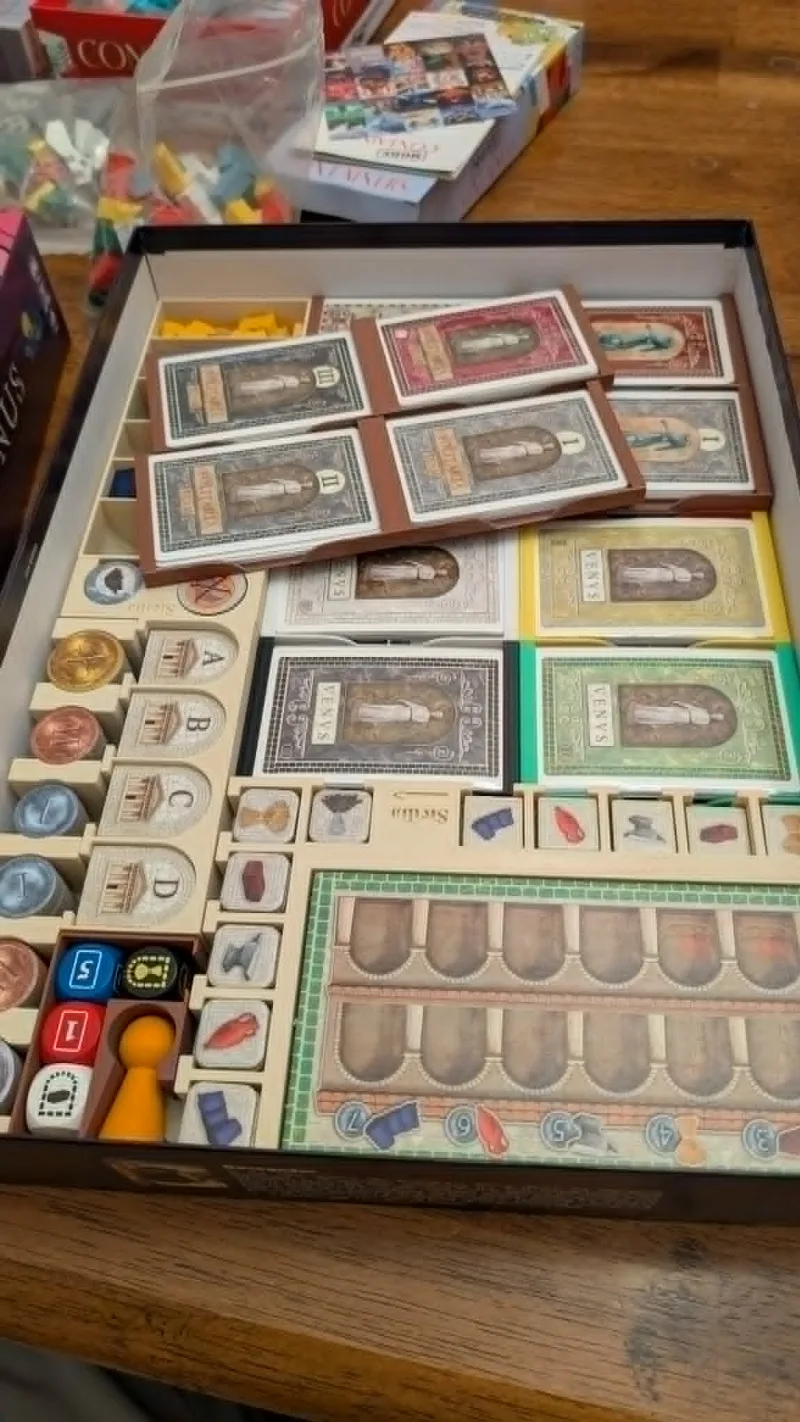 Concordia Board Game All Expansions Insert Solitaria Remix