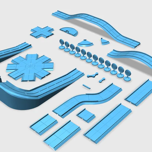 Heat: Pedal to the Metal custom track pieces