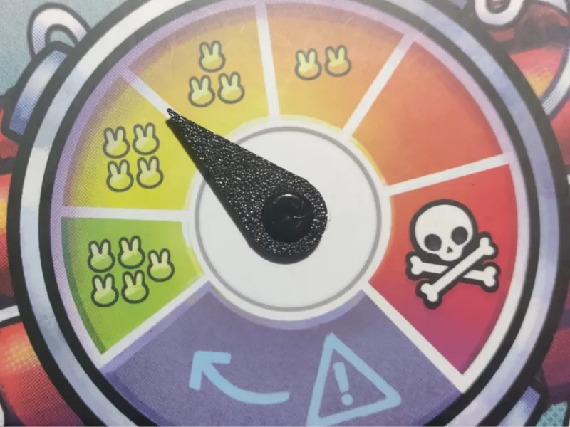 Roulette arrow Bomb Busters board game
