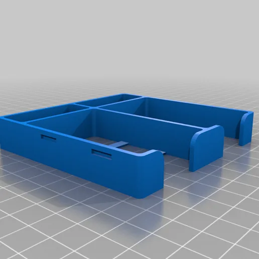 Board Game Small Card Tray (small, discard, dual) with Clip (Mansions of Madness sized cards)