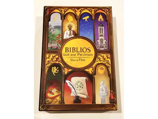 Biblios: Quill and Parchment Insert/Dice Tower