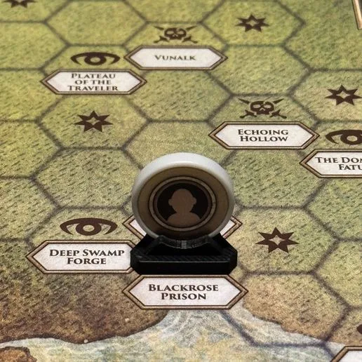 The Elder Scrolls: Betrayal of the Second Era custom token holder for the overworld map