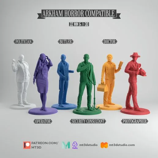 Investigator Pack 09 - Arkham Horror compatible