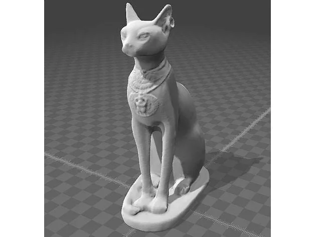 Egyptian Cat Figurine