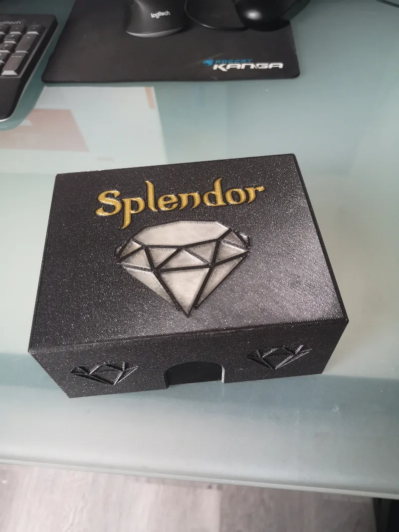 Splendor organizer with cover in Multi-Color