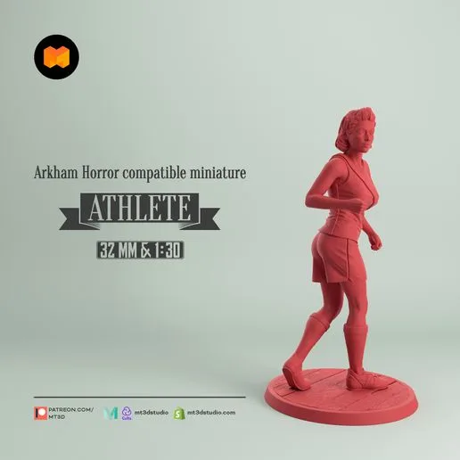 Athlete - Arkham Horror compatible
