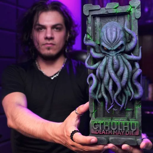Cthulhu Death May Die board game enhancement 3D Printed Cover
