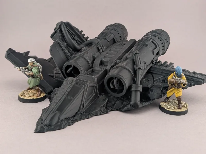 Star Wars Legion Ruined Starship