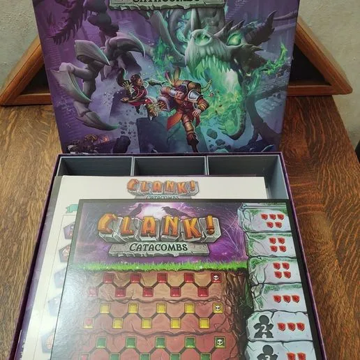 Clank! Catacombs insert & organizer