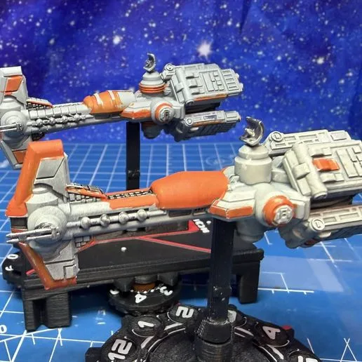 Old Republic Thranta Corvette Star Wars Armada scale