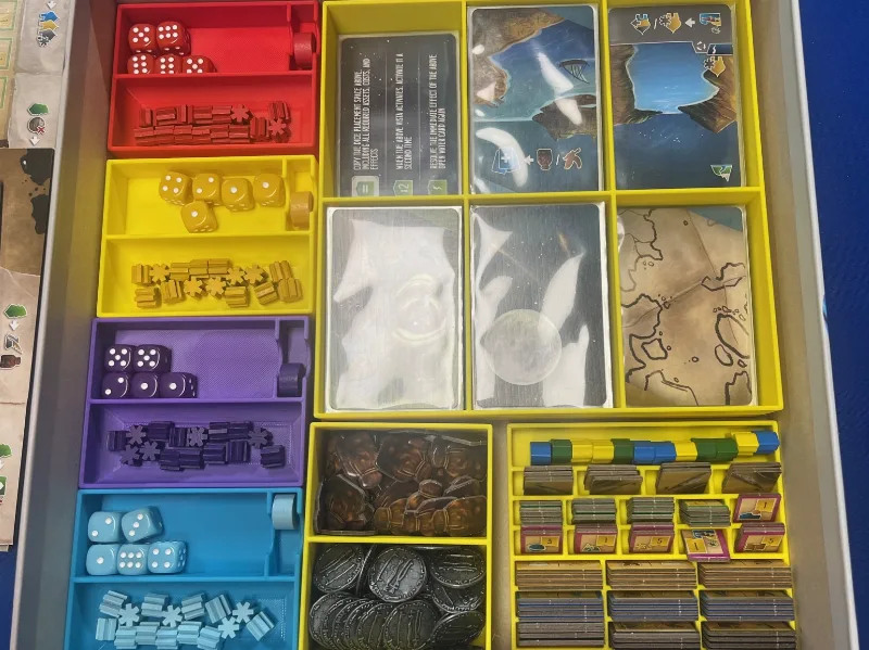 Wayfarers of the South Tigris Board Game Insert