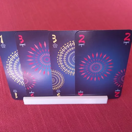 Hanabi game card holder