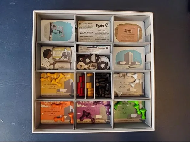 Peak Oil Board Game Insert