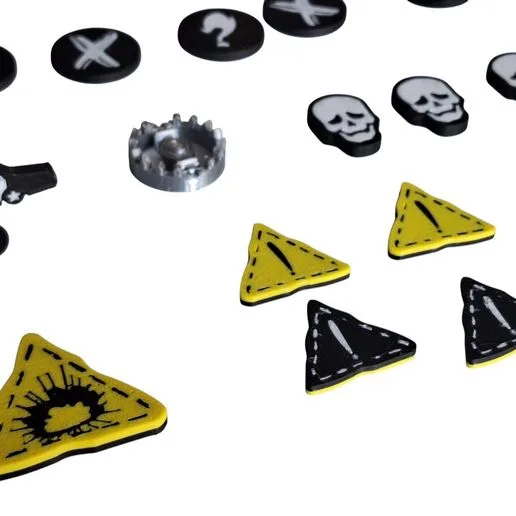 Terrorscape Board Game Tokens Set (3D Printable STL Files)
