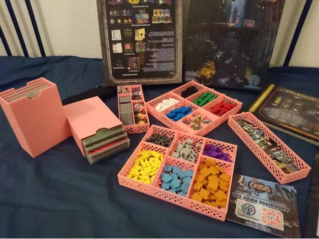 Crisis Board Game Organizer