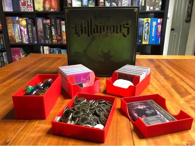 Disney Villainous Board Game Insert