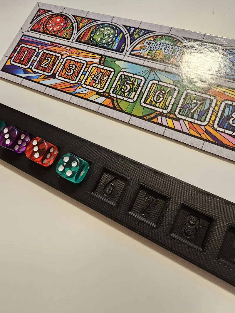 Round tracker (for Sagrada the board game)