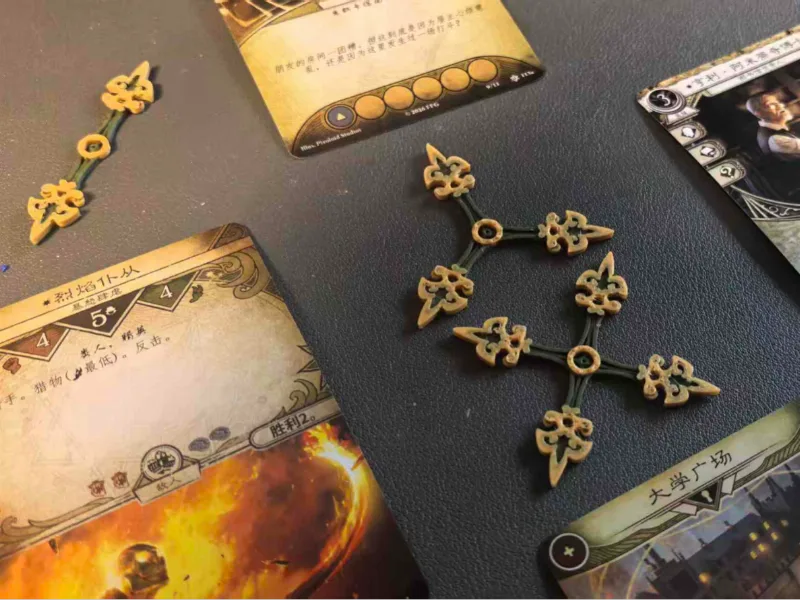 AHLCG Arkham Horror: The Card Game Orientation Tokens 3D Printed Model