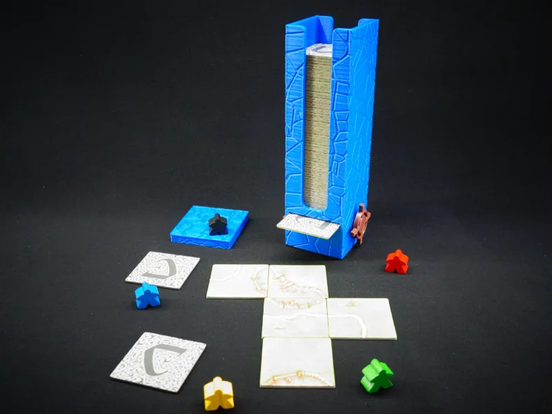 Carcassonne tile tower