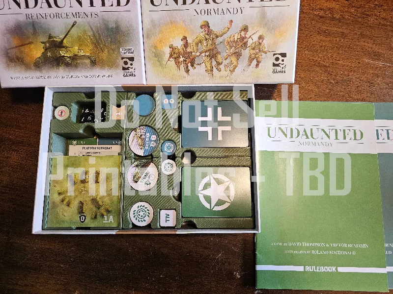 Undaunted Normandy / Reinforcements Insert