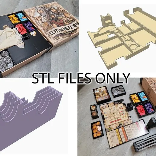 STL Files for Ezra and Nehemiah Insert