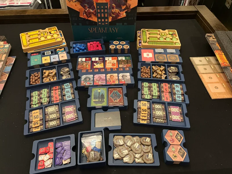 Speakeasy Boardgame Insert (Incl. KS Expansion)