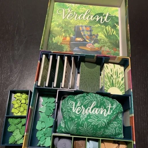 Remix: Verdant Board Game Insert for Upgraded Tokens
