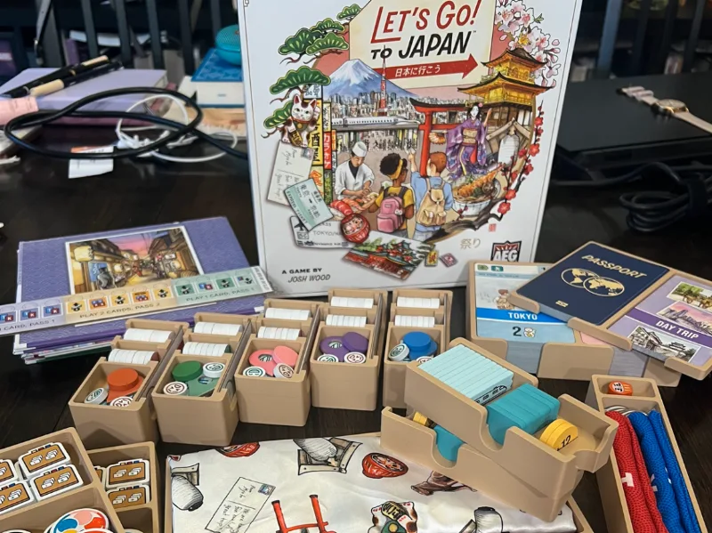 Let's Go to Japan (Deluxe Matsuri) Insert