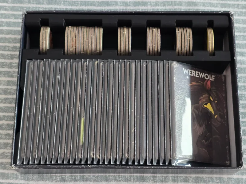 One Night Ultimate Werewolf Insert - Sleeved Tiles