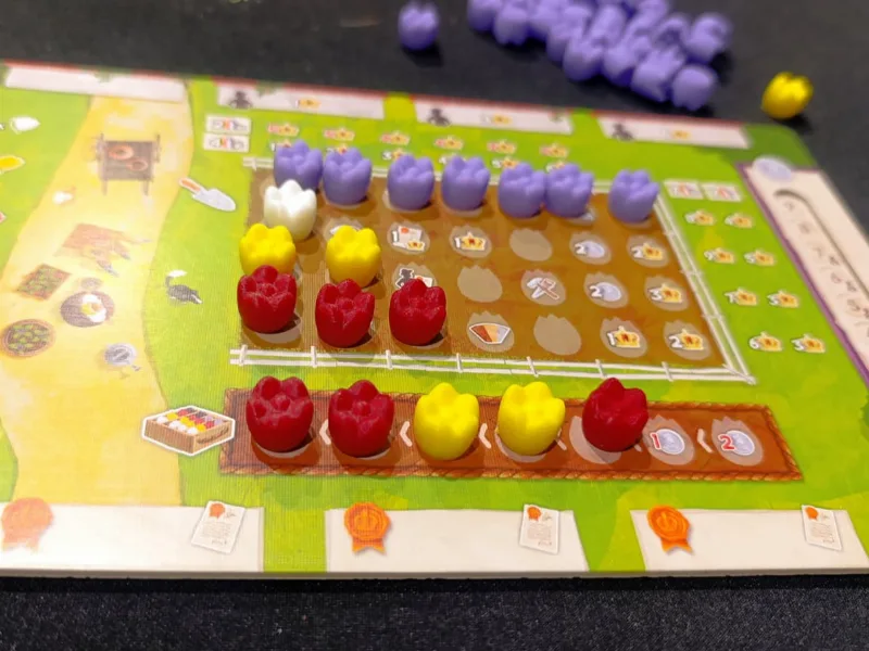 Windmill Valley tulip deluxe resource board game