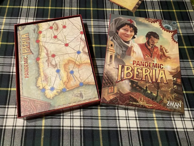 Pandemic Iberia Organizer Insert