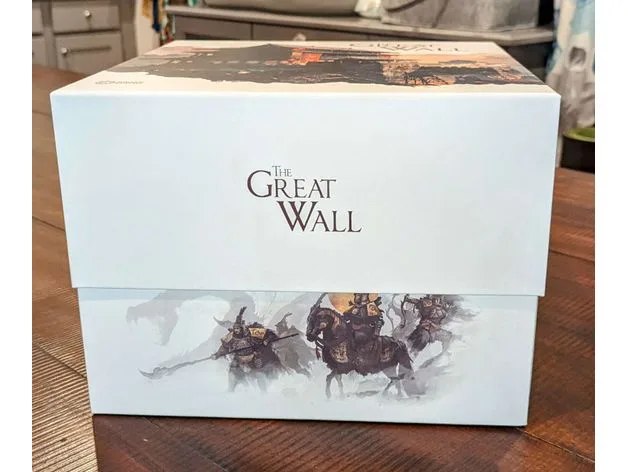 The Great Wall board game - single box organization