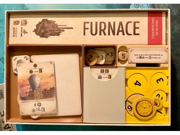 Furnace + Interbellum + Playmat + Sleeved Cards Organizer