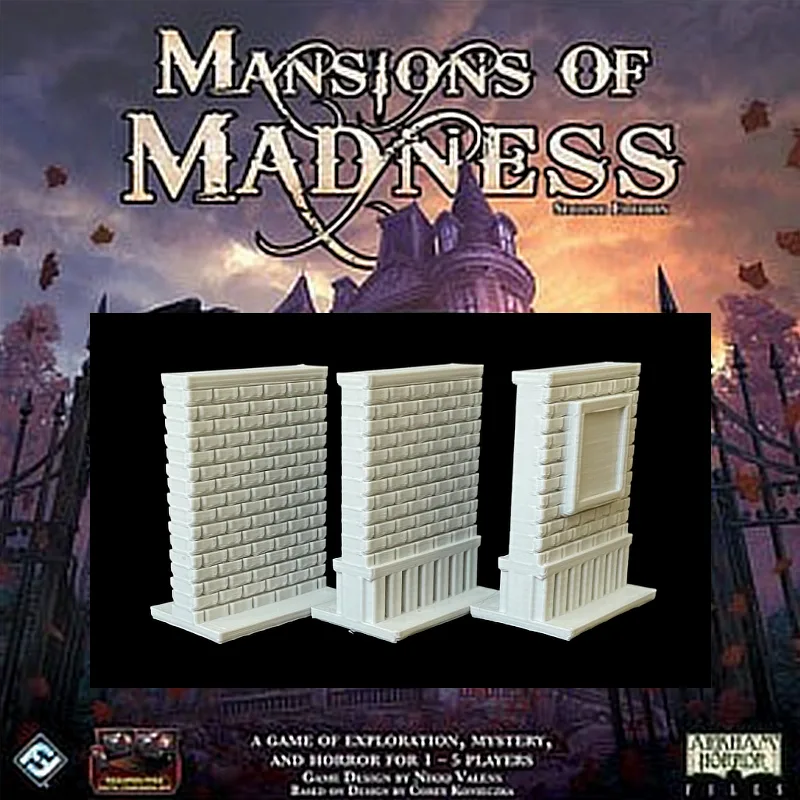 Mansions of Madness: Wall Set (Brick) x6